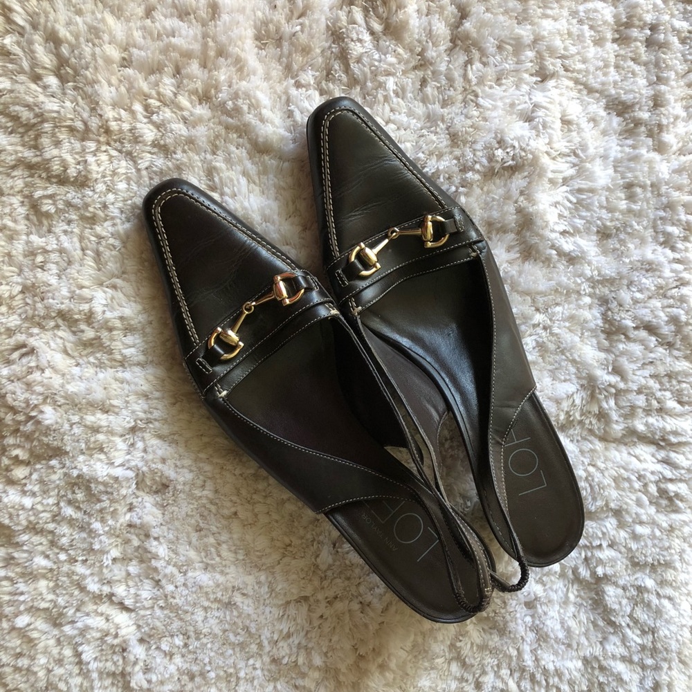 Ann Taylor Loft Slingback Shoes